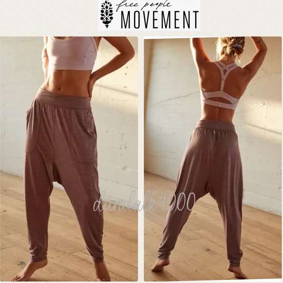FP Movement by Free People Pants - SOLD OUT Free People Movement Diya Harems Purple Mountain L